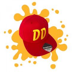 Snapback original DD červená