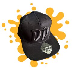 Snapback original DD 3D černá
