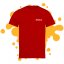 Tričko Mozkoun dětské červené - Velikost: děti 7 - 8 let