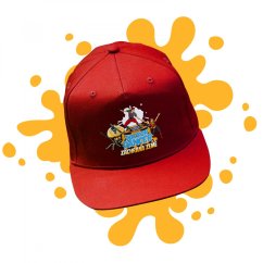 Snapback komiks červená