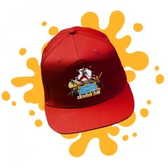Snapback komiks červená