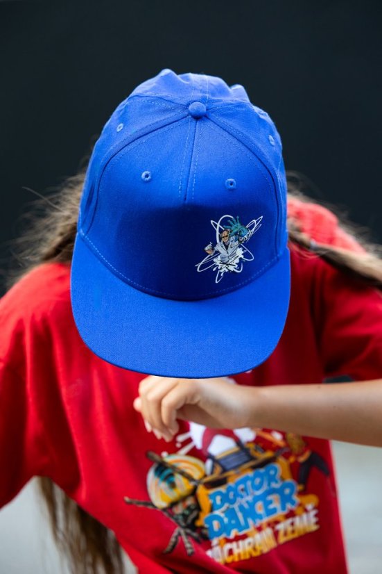 Snapback Mozkoun modrá - Velikost: UNI