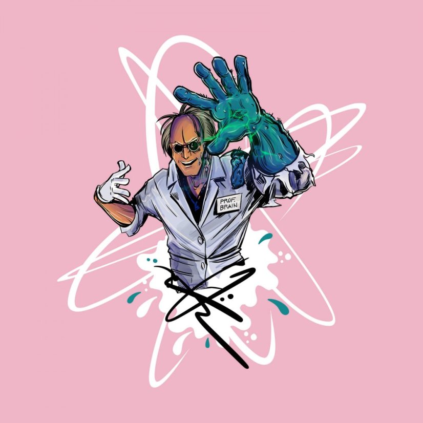 Mikina Mozkoun růžová - Velikost: M