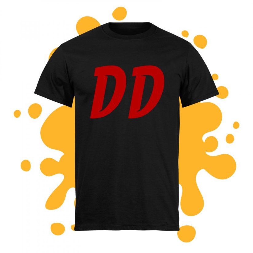 Tričko original DD černé - Velikost: M