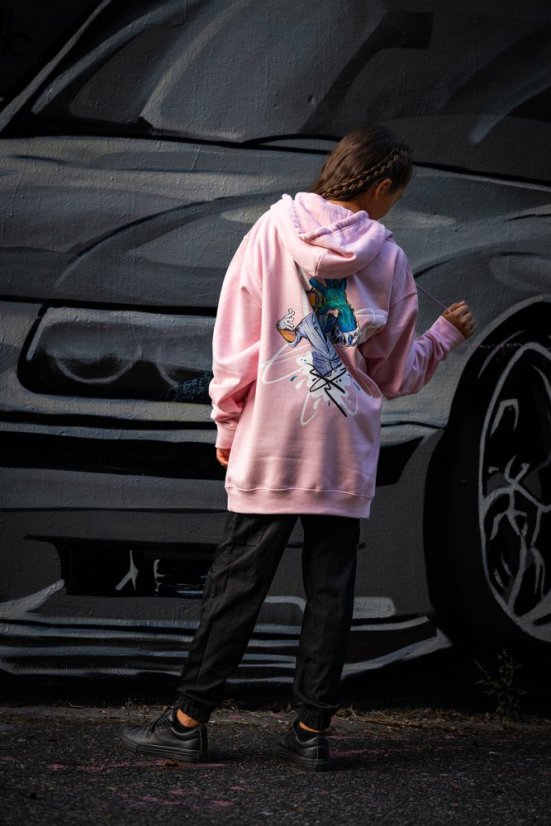 Mikina Mozkoun červená - Velikost: S