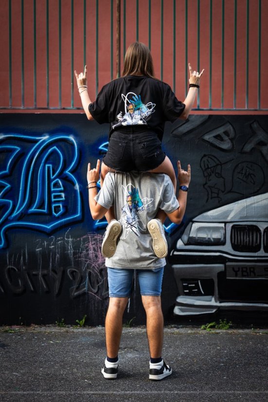 Tričko Mozkoun dětské červené - Velikost: děti 12 - 14 let