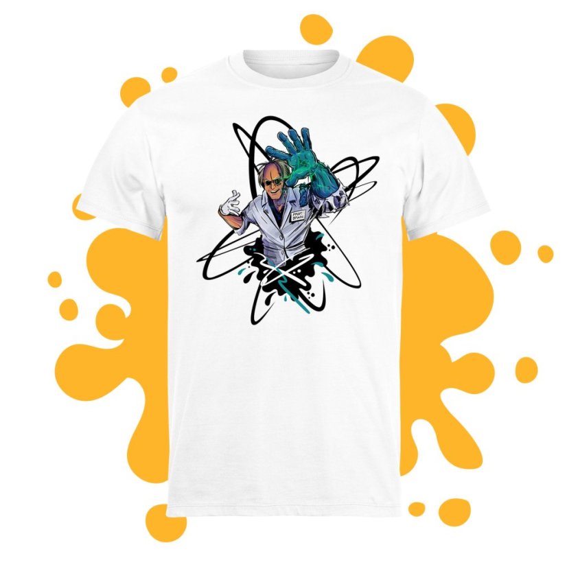 Tričko Mozkoun bílé 2025