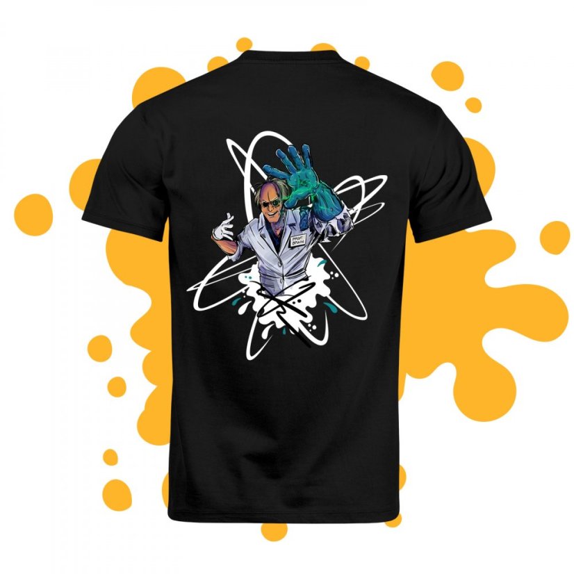 Tričko Mozkoun dětské černé - Velikost: děti 1 - 2 let