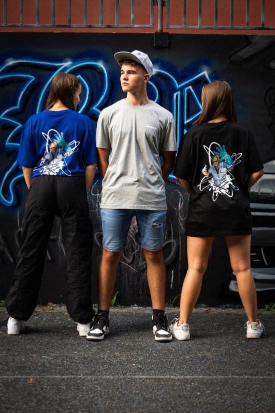 Tričko Mozkoun dětské červené - Velikost: děti 12 - 14 let