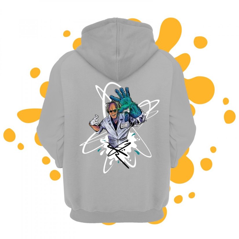 Mikina Mozkoun šedá - Velikost: M