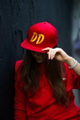 Snapback original DD červená
