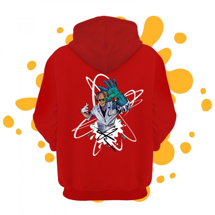 Mikina Mozkoun červená - Velikost: S