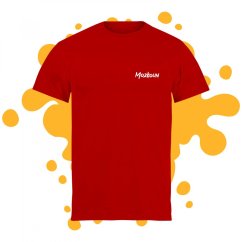 Tričko Mozkoun dětské červené