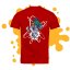 Tričko Mozkoun červené - Velikost: L