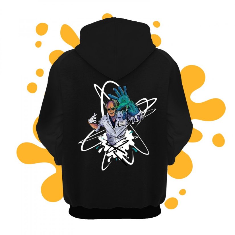 Mikina Mozkoun černá - Velikost: S